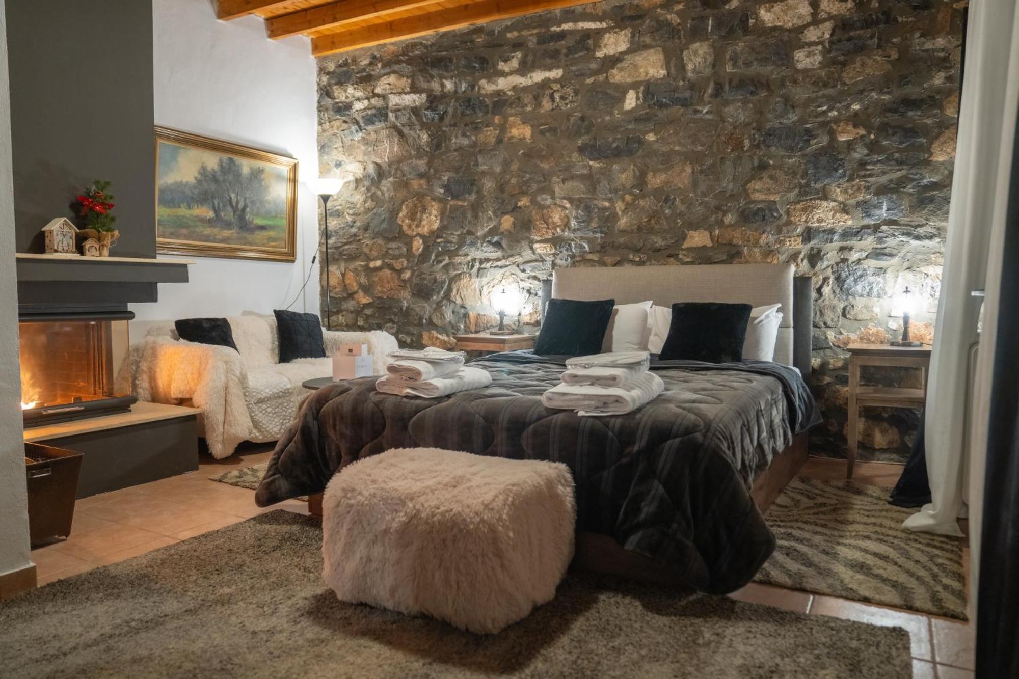 Kaimak Luxury Chalet Hotell Agios Athanasios  Exteriör bild