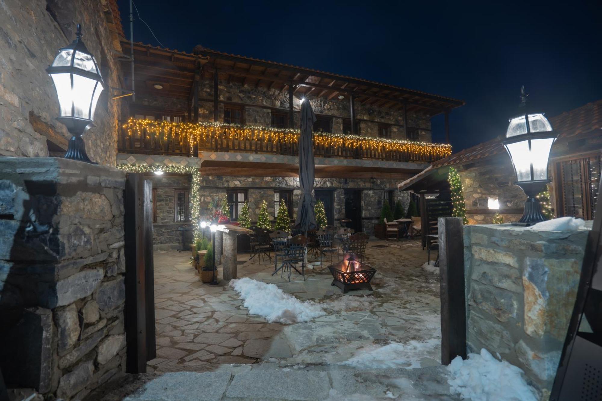 Kaimak Luxury Chalet Hotell Agios Athanasios  Exteriör bild
